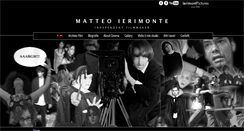Desktop Screenshot of matteoierimonte.com